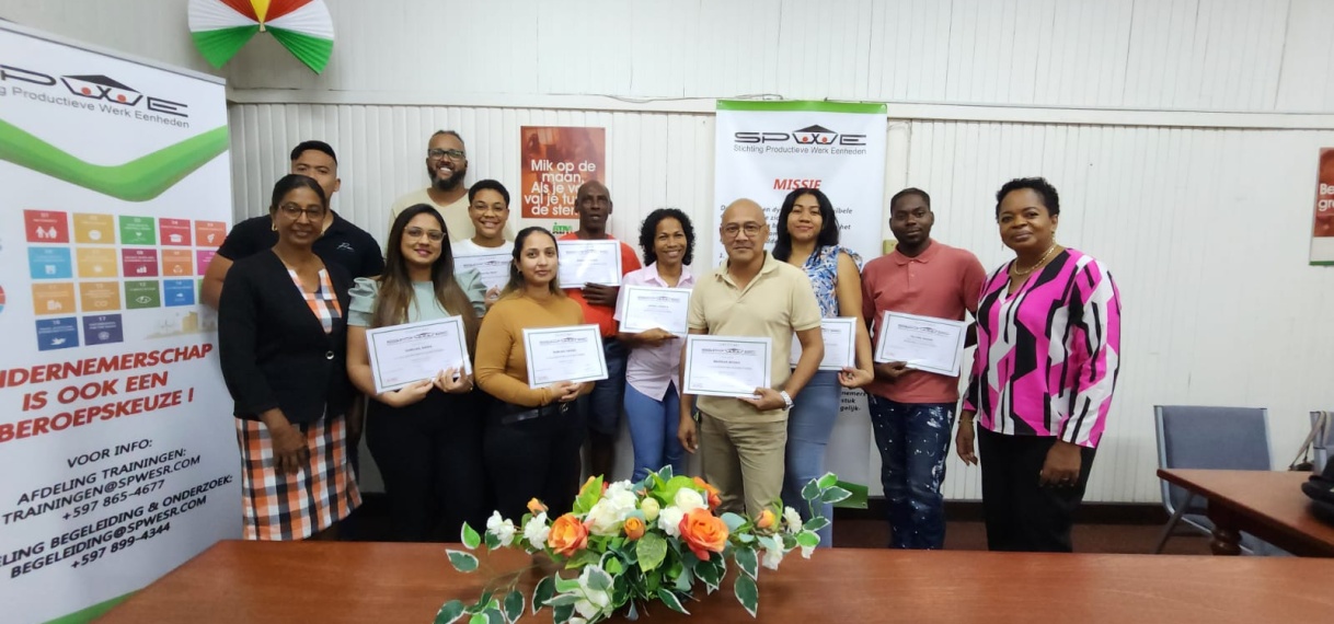SPWE-cursisten doorlopen training Begroting en Budgettering met success