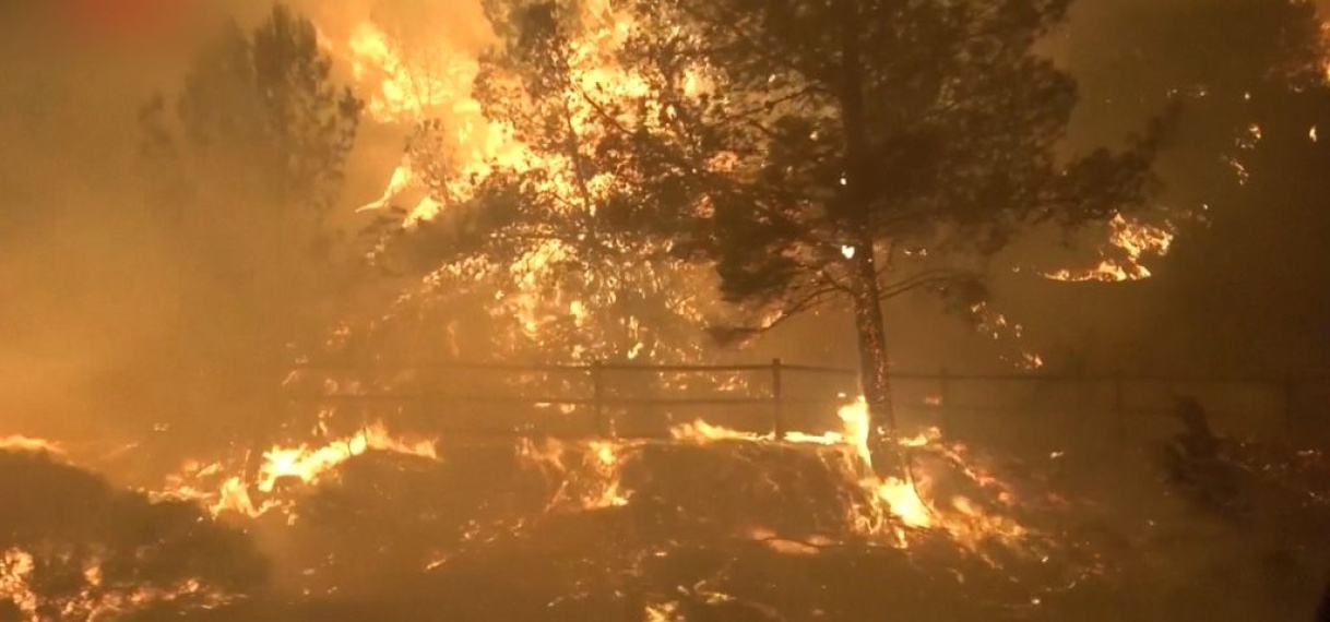 Grote natuurbranden in Frankrijk en Spanje, leger ingezet in Catalonië