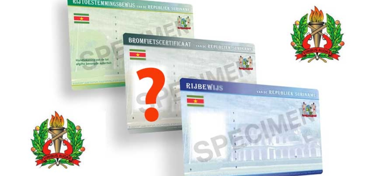 Online rijbewijs verlengen in Suriname nu mogelijk