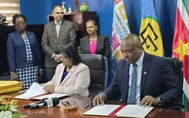 Minister Bouva zal Suriname waardig internationaal uitdragen