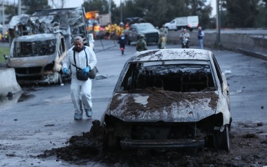 Dodental na explosie tankwagen in Mexico naar 25