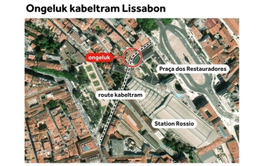 Dodental ongeluk kabeltram Lissabon opgelopen naar zeventien