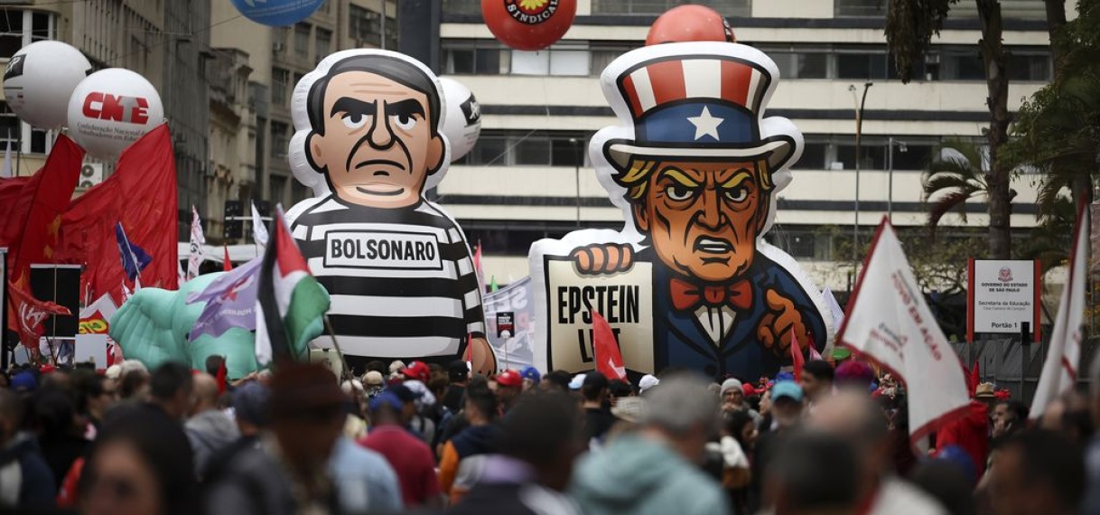 Tienduizenden Brazilianen de straat op om Bolsonaro te steunen