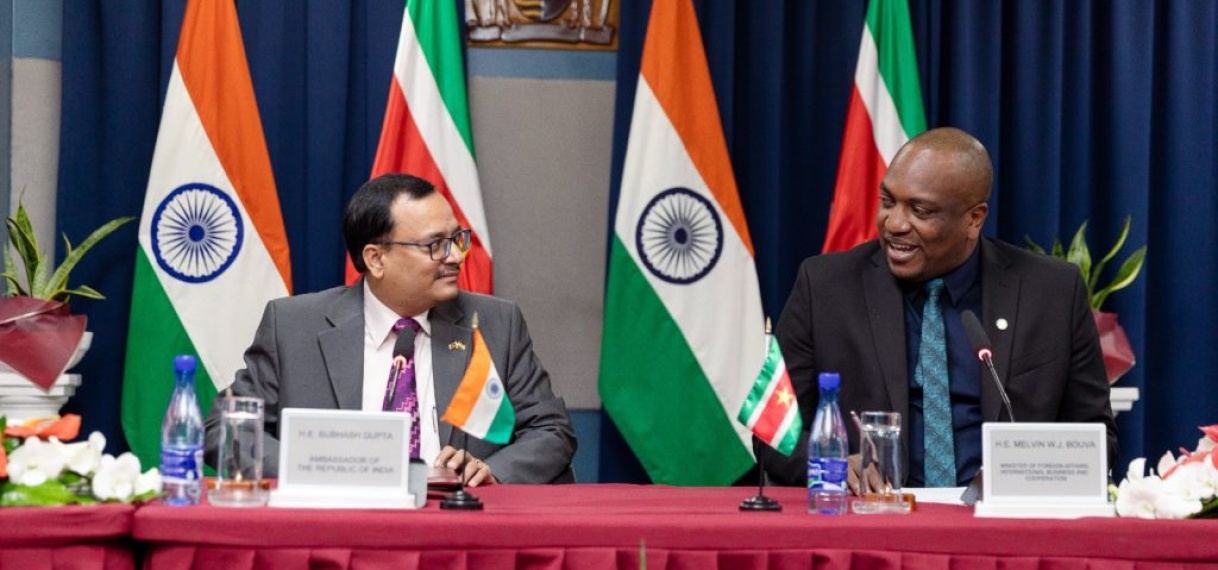 Suriname en India intensiveren relatie met Quick Impact Projecten