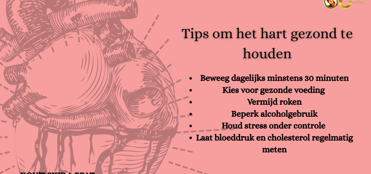 Wereld Hart Dag: belang van gezonde leefstijl