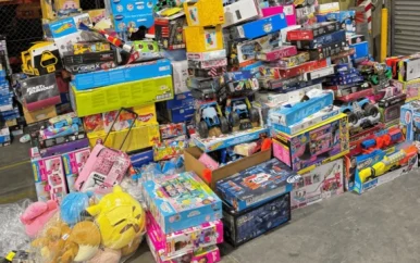 Australiër steelt voor 140.000 euro aan speelgoed, vooral dozen Lego