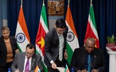 Suriname en India versterken samenwerking met Quick Impact Projects