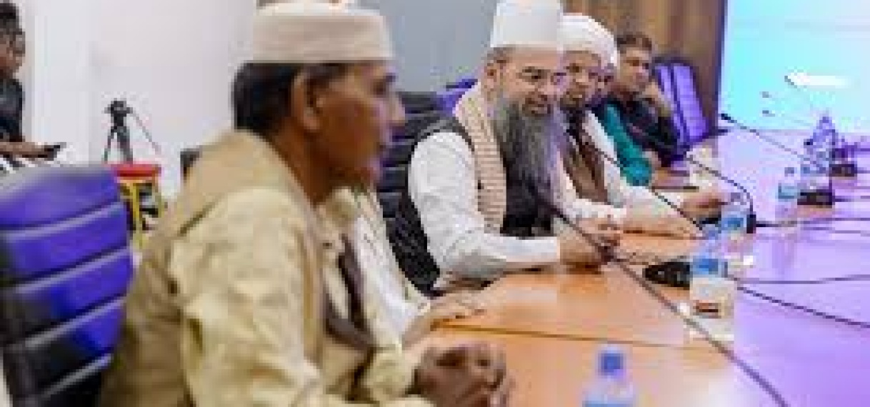 Nazaat profeet Mohammed op kennismakingsbezoek bij president