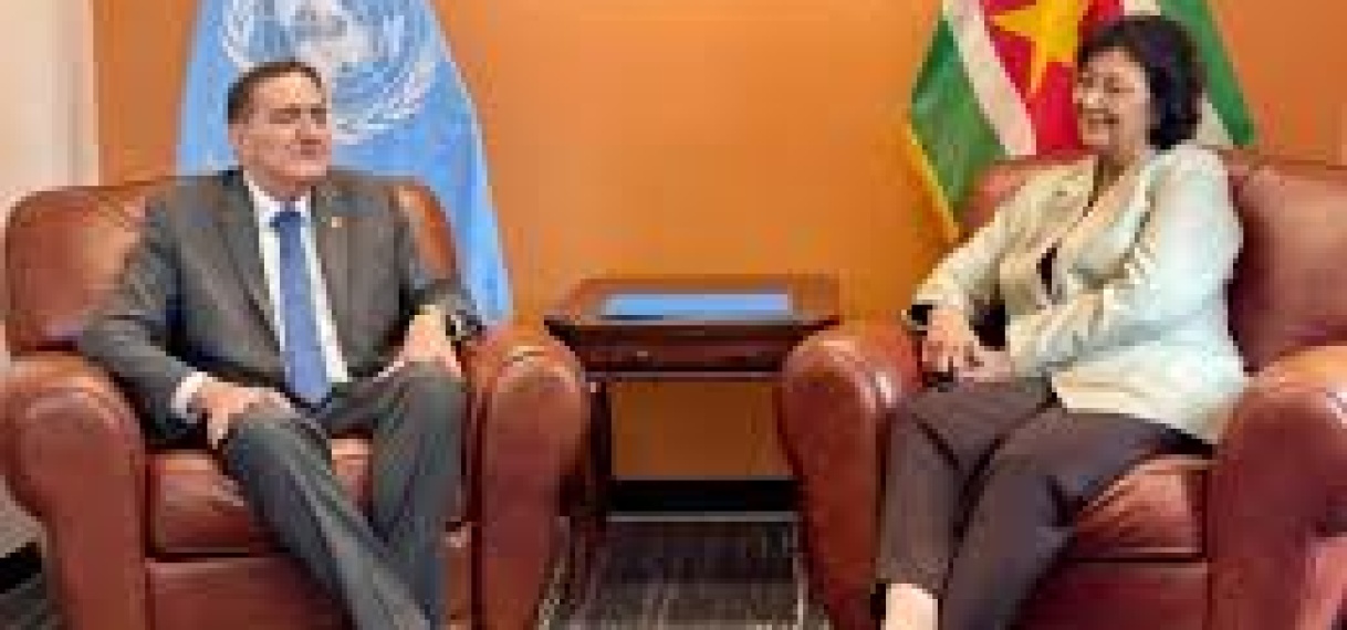 President Simons bespreekt gezondheidsprioriteiten met PAHO-directeur in New York