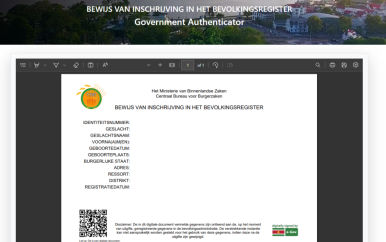 e-Government i.s.m. het Centraal Bureau voor Burgerzaken (CBB)