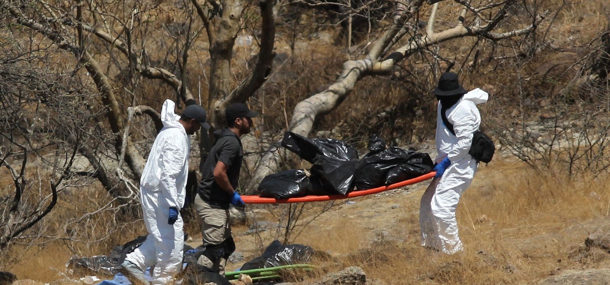 48 zakken met menselijke resten gevonden in Mexico
