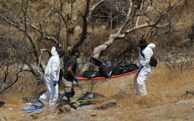 48 zakken met menselijke resten gevonden in Mexico
