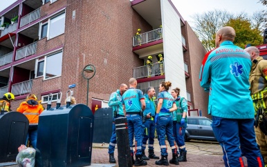 Meerdere bewoners naar ziekenhuis door brand bij zorgcomplex Gouda