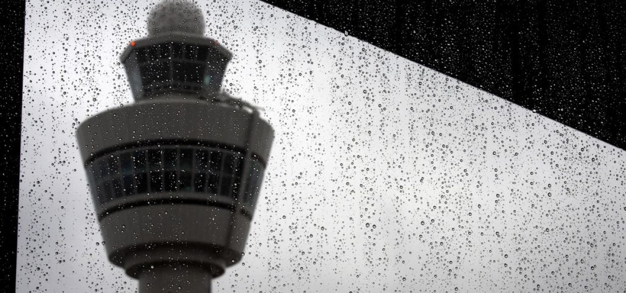 Storm Benjamin zorgt voor hinder in lucht- en treinverkeer
