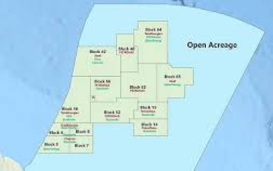 Chevron start boorwerk Korikori-1 in Blok 5; platform arriveert in oktober