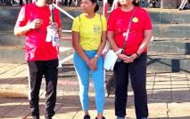 Marisa/Oase End Polio Health Walk een groot succes voor Rotary Clubs in Paramaribo