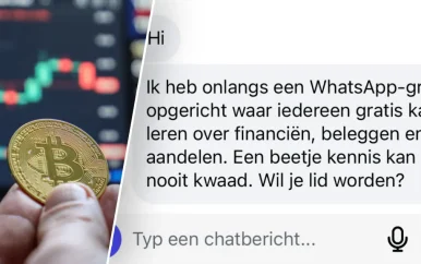 AFM waarschuwt beleggers voor oplichting via chatgroepen: ‘Te mooi om waar te zijn’