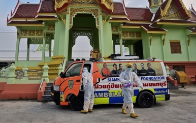 Thaise vrouw voorkomt eigen crematie door te kloppen vanuit haar kist