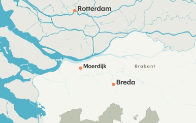Dorp Moerdijk mogelijk van de kaart voor energietransitie