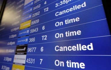 Meer dan duizend vluchten geannuleerd in VS door aanhoudende overheidssluiting