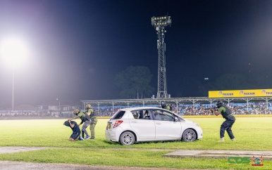 Indrukwekkende taptoe viert 50 jaar Surinaamse onafhankelijkheid