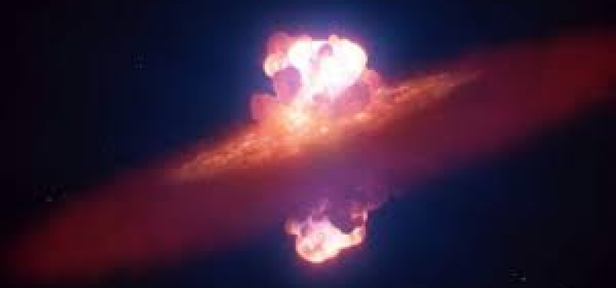 Sterrenkundigen zien voor het eerst vanaf het begin hoe ster explodeert