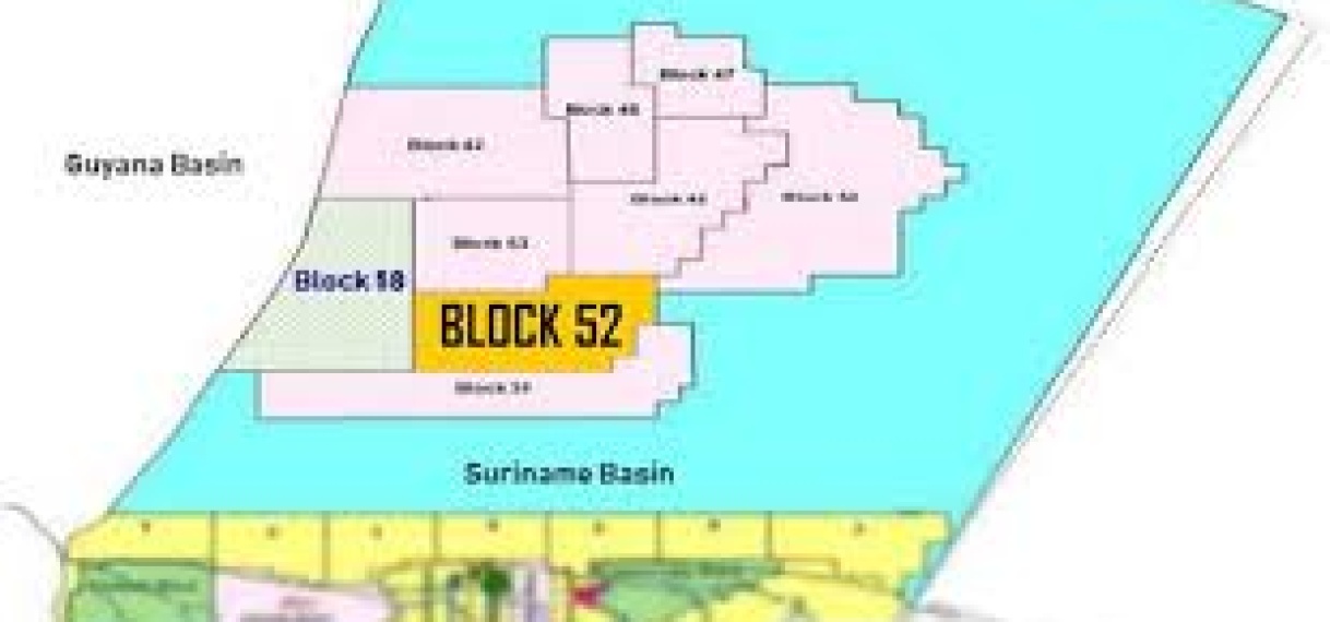 Staatsolie keurt gasproject Sloanea-1 in Blok 52 goed