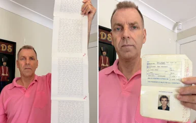 Man met langste naam ter wereld doet er een uur over om die uit te spreken