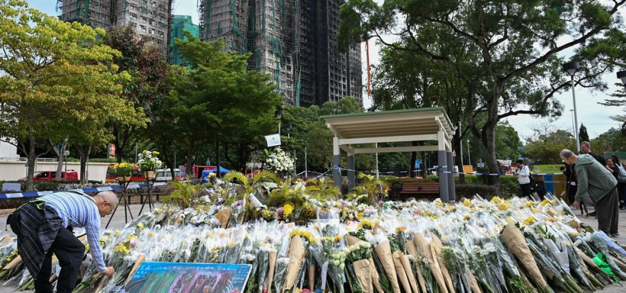 UPDATE: Weer arrestaties na grote brand in Hongkong – dodental stijgt naar 151