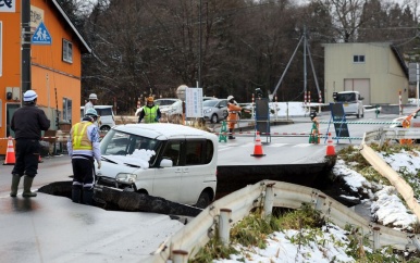 Zeker 30 gewonden door aardbeving in Noord-Japan, tsunamiwaarschuwing ingetrokken