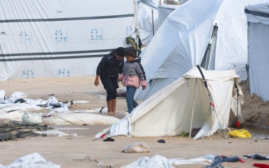 Dode in Gaza door overstromingen na hevige regenval