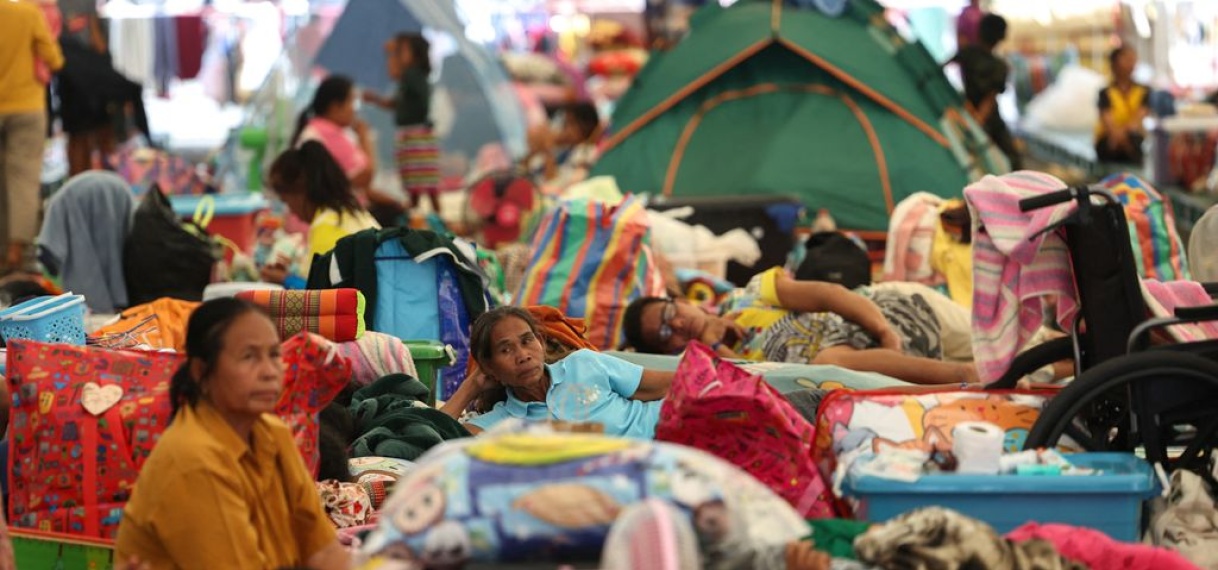 Honderdduizenden mensen geëvacueerd uit grensgebied Cambodja en Thailand