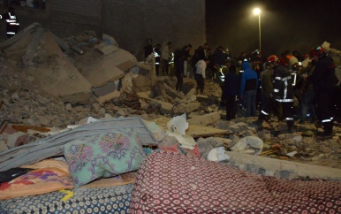 Doden en gewonden na instorting van appartementengebouwen in Marokko