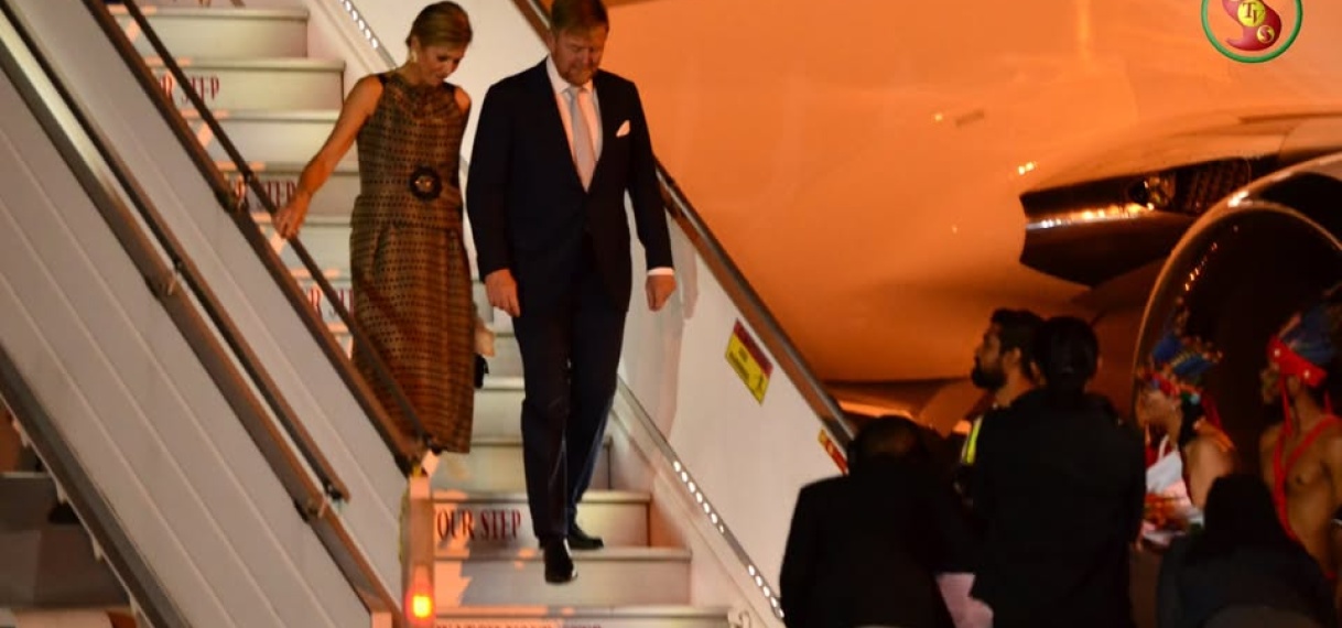 Koningspaar na 47 jaar opnieuw op bezoek in Suriname
