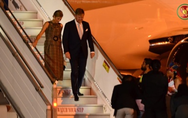 Koningspaar na 47 jaar opnieuw op bezoek in Suriname