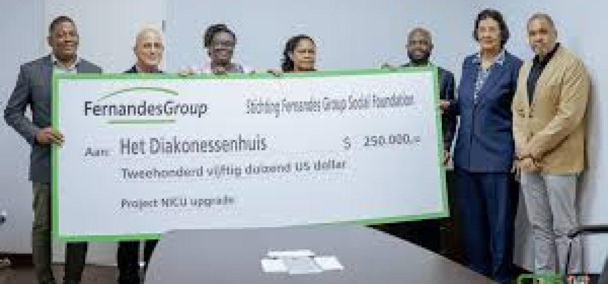 Fernandes Social Foundation doneert USD 250.000 voor renovatie couveuse-afdeling Diakonessenhuis