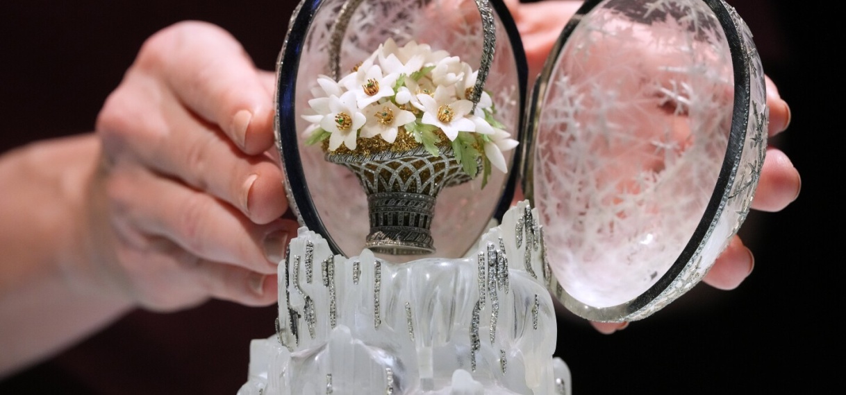 Zeldzaam Fabergé-ei bij Christie’s onder de hamer, verwacht ruim €23 miljoen