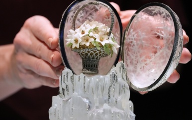 Zeldzaam Fabergé-ei bij Christie’s onder de hamer, verwacht ruim €23 miljoen