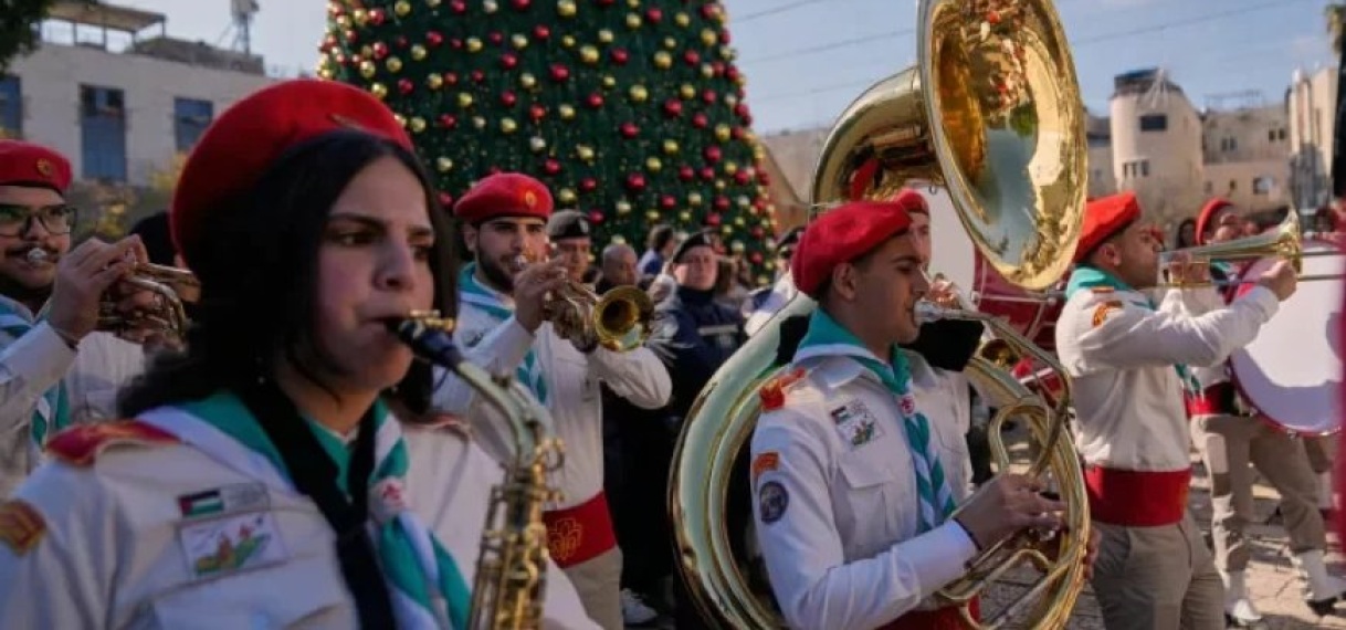 Eerste openbare kerstvieringen in Bethlehem sinds 2022