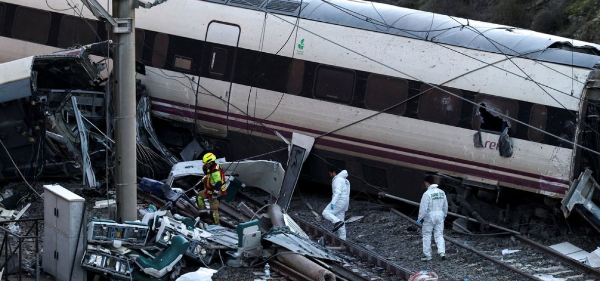 Zeker 39 doden bij treinongeluk in Spanje