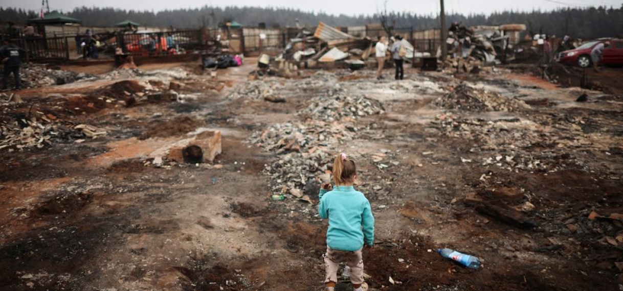 Verdachte opgepakt in Chili voor het veroorzaken van bosbranden
