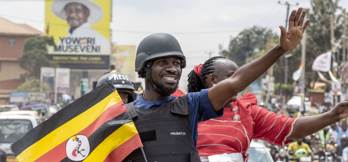 Ugandese oppositieleider na verkiezingen afgevoerd naar onbekende locatie