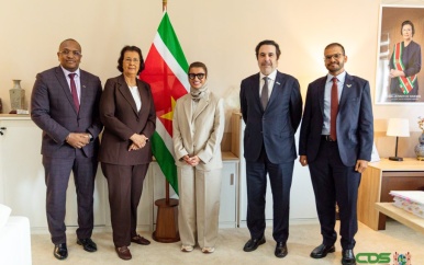 Staatsminister VAE bezoekt Suriname voor versterking bilaterale samenwerking