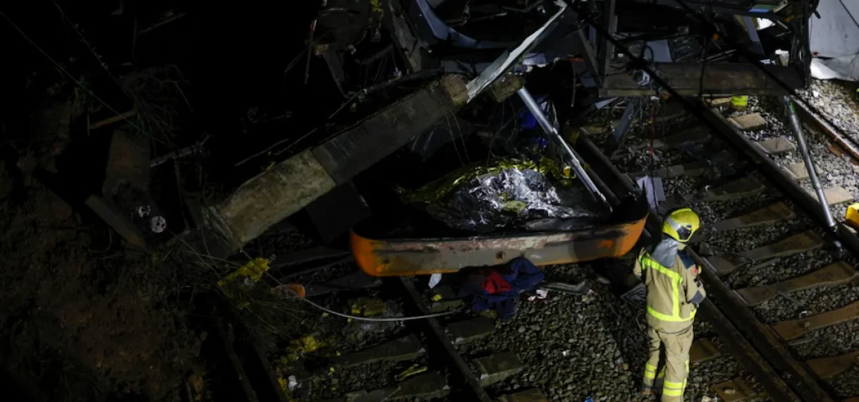 Treinongeluk bij Barcelona: machinist overleden, 37 gewonden