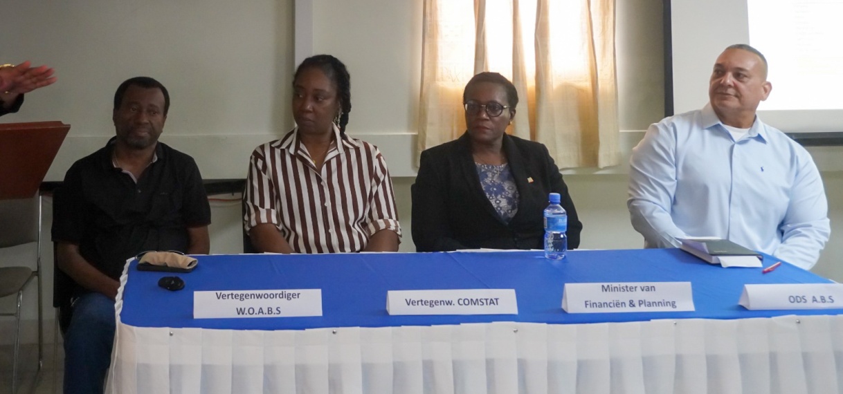 Minister Wijnerman op werkbezoek bij ABS