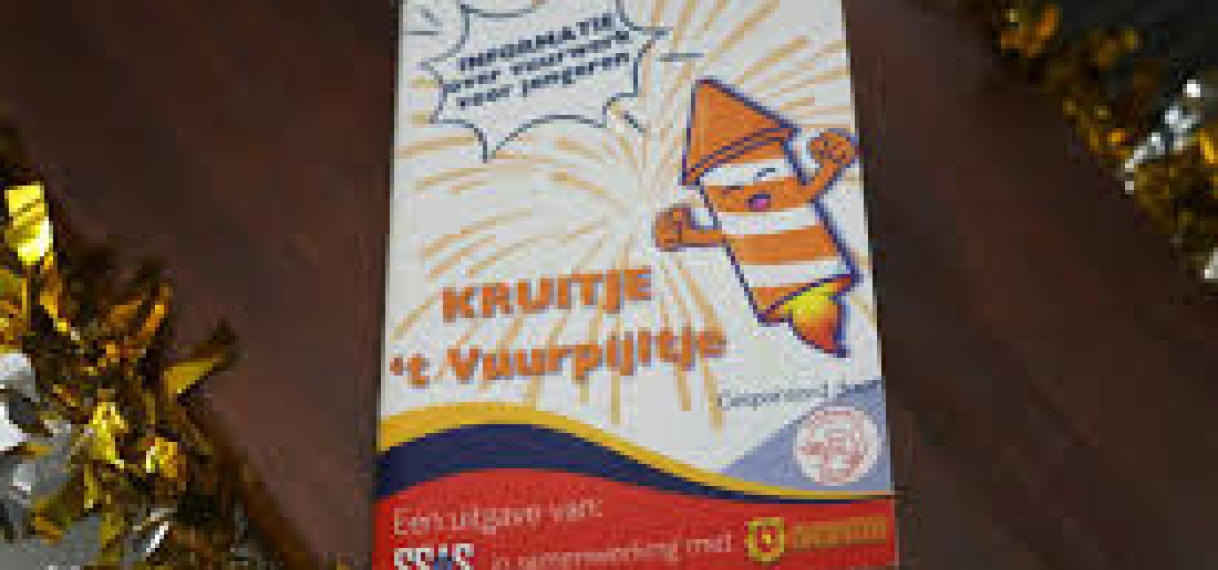 KBS lanceert vuurwerkvoorlichtingsboekje