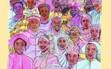 Boek Bigi Yari overhandigd aan minister Currie