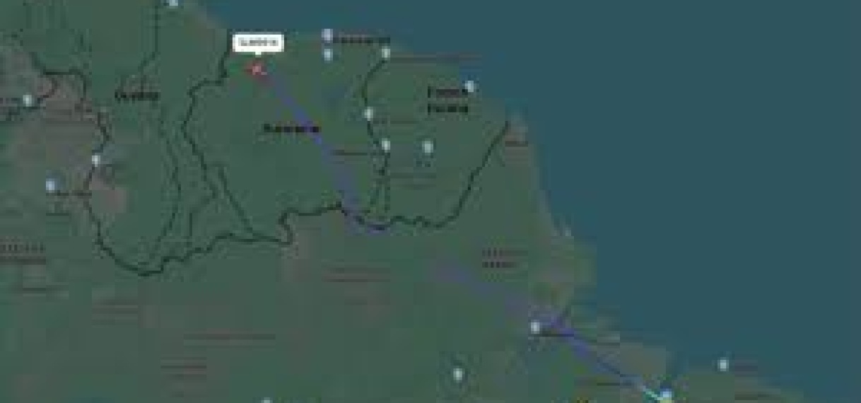 SLM vlucht uit Belem wijkt uit naar Guyana door onbemande verkeerstoren