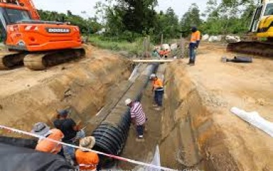 Rioleringswerkzaamheden Gangaram Pandayweg