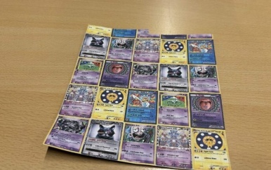 Bijzondere drugsvondst: lsd in Pokémonkaart-vorm ontdekt, vijf aanhoudingen